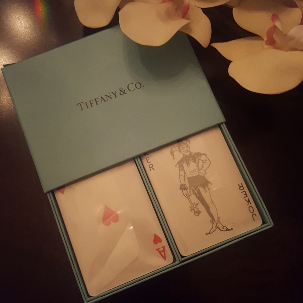 Tiffany and Co playing cards